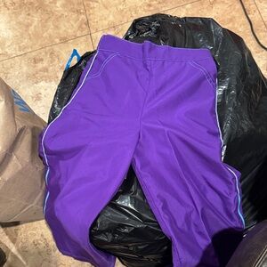 Y2K Purple Kids Bottoms